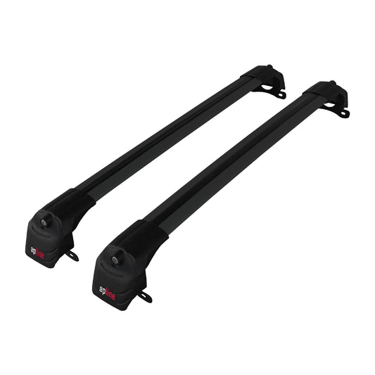 Kompatibel mit Honda CR-V 4 2012-2016 ACE-2 Relingträger Dachträger Auto Gepäckträger Schwarz Aluminium 2 Stangen