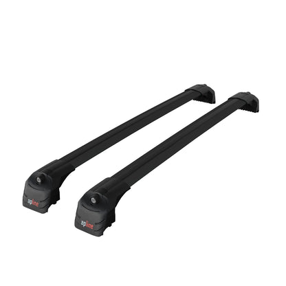 Compatible with Q7 (4M) 2016-2025 ACE-2 Car Roof Rack Cross Bar Black Aluminium 2 Bars