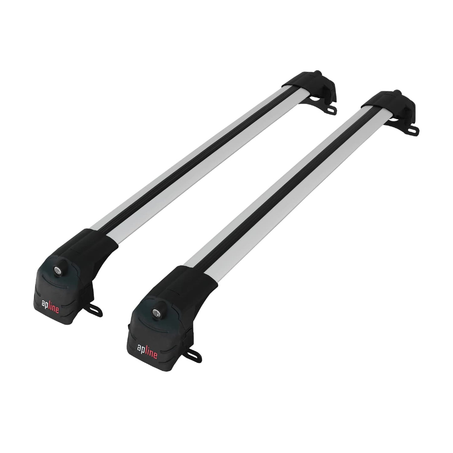 Kompatibel mit Chevrolet Tahoe 4 2015-2020 ACE-2 Relingträger Dachträger Auto Gepäckträger Grau Aluminium 2 Stangen