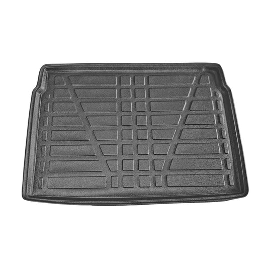 Compatible avec Citroen C3 Aircross (A88) 2018-2024 Flexible Tapis de Coffre Plancher de Chargement Supérieur Noir