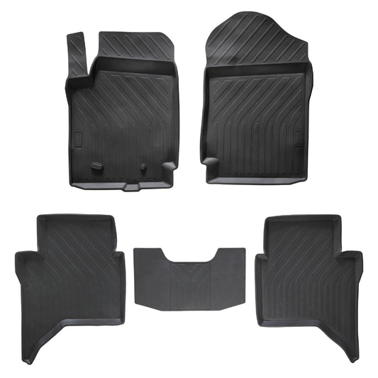 Passend für Ford Ranger (P375) 2011-2022 4D Automatten Schwarz