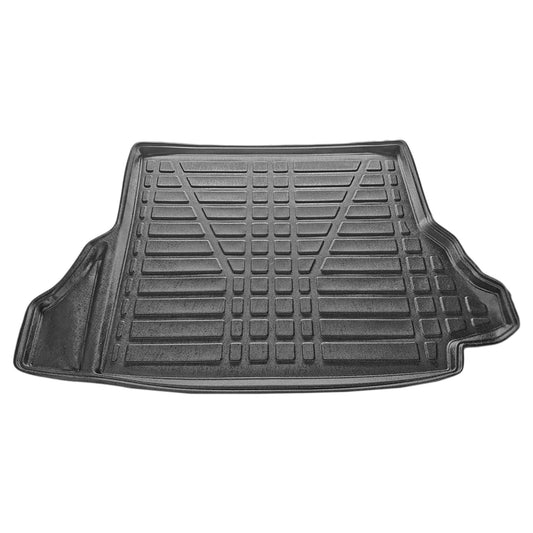 Compatible avec Renault Laguna 2 (X74) Post-Facelift 2005-2007 Flexible Tapis de Coffre Plancher de Chargement Noir