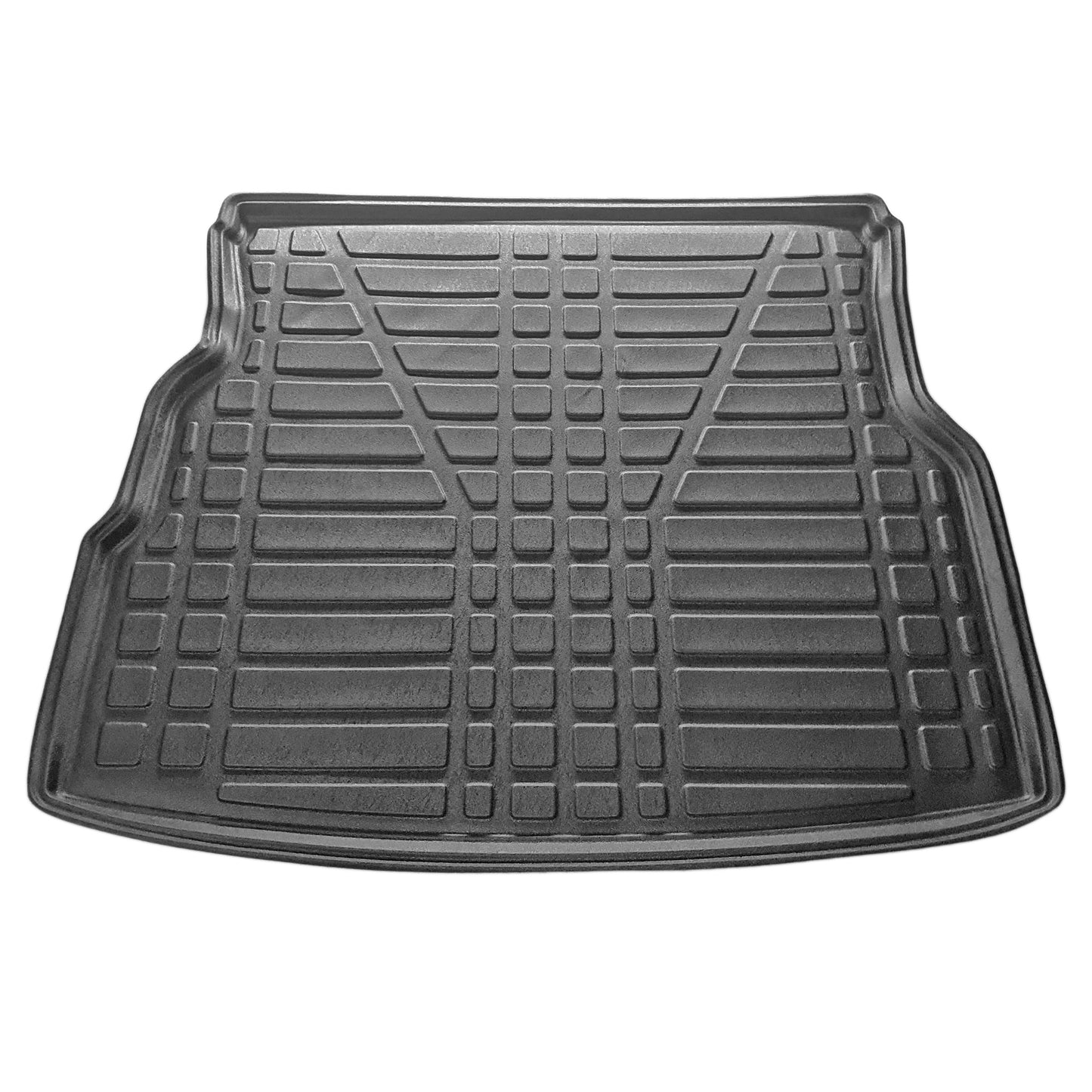 Compatible avec Renault Symbol (Clio) 1999-2008 Flexible Tapis de Coffre Plancher de Chargement Noir