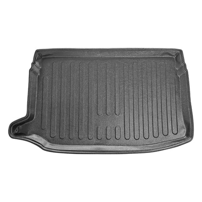 Compatible with Volkswagen Polo 5 (Cline-Hline) 2010-2017 Flexible Trunk Mats Upper Position Cargo Liner Black
