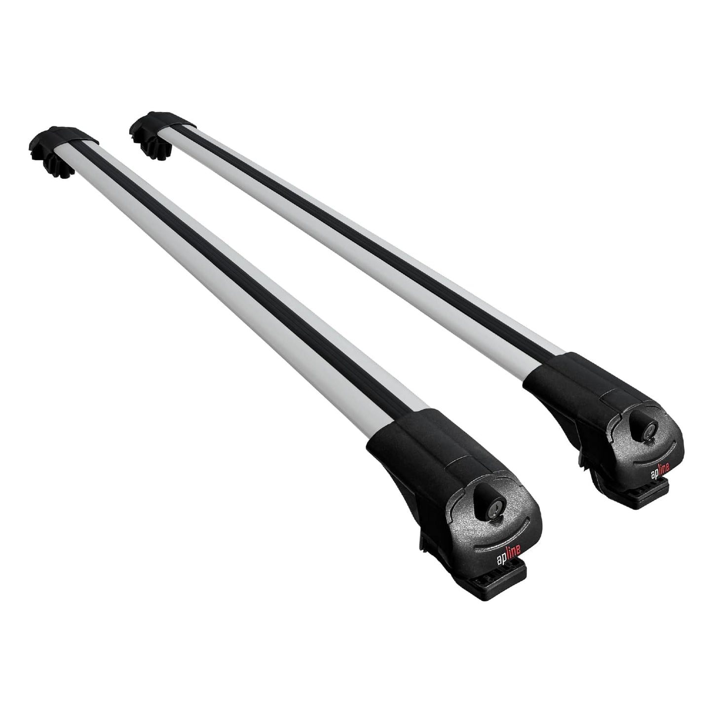 Kompatibel mit Kia Mohave 2 (HM2) 2020-2024 ACE-1 Relingträger Dachträger Auto Gepäckträger Grau Aluminium 2 Stangen