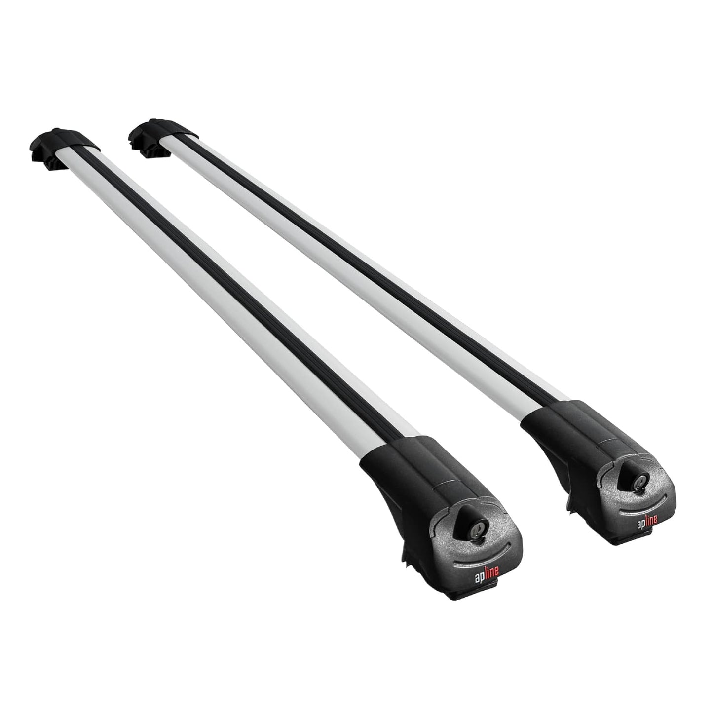 Compatible avec Infiniti QX80 (Z62) 2014-2023 ACE-1 Barres de Toit Railing Porte-Bagages de Voiture Gris Aluminium 2 Barres
