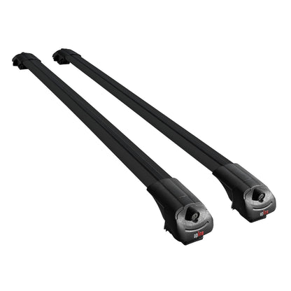 Compatible with Nissan NV200 (M20) 2010-2019 ACE-1 Car Roof Rack Cross Bar Black Aluminium 2 Bars