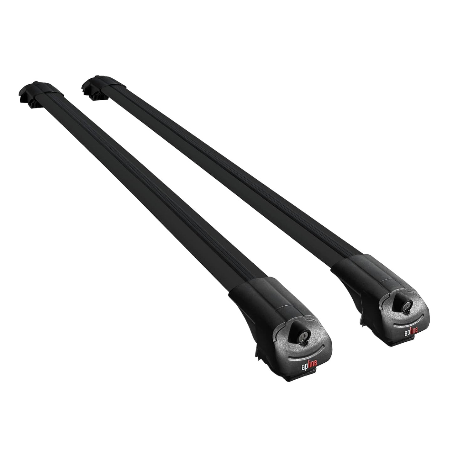 Compatible avec Subaru Outback Wilderness 2022-2024 ACE-1 Barres de Toit Railing Porte-Bagages de Voiture Noir Aluminium 2 Barres