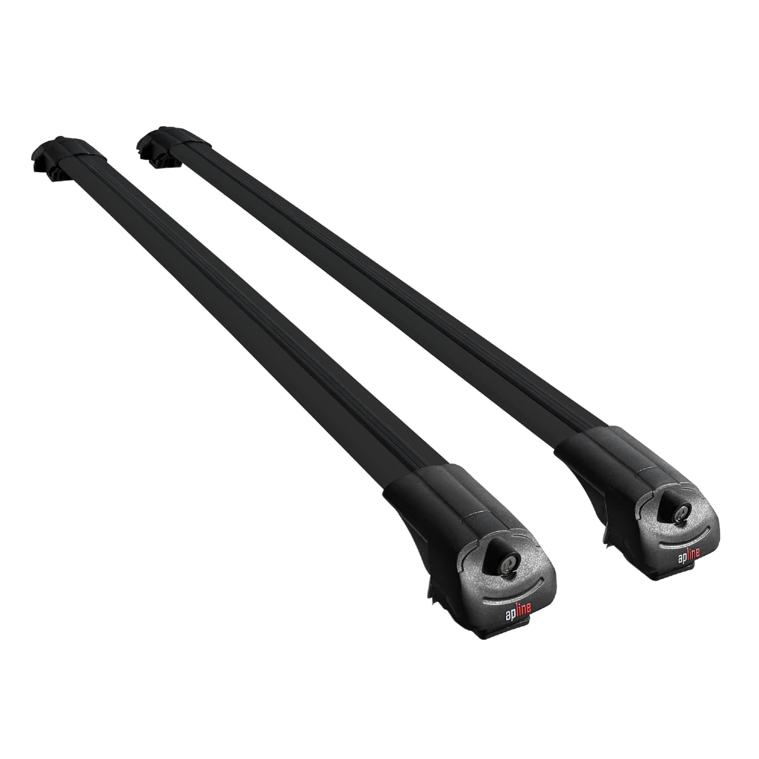 Compatible avec Chevrolet Suburban 2007-2014 ACE-1 Barres de Toit Railing Porte-Bagages de Voiture Noir Aluminium 2 Barres