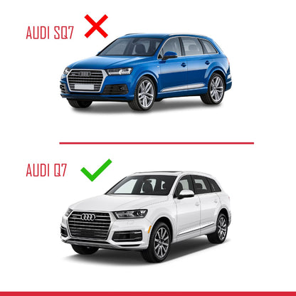 Kompatibel mit Q7 (4M) 2016-2025 ACE-2 Relingträger Dachträger Auto Gepäckträger Grau Aluminium 2 Stangen