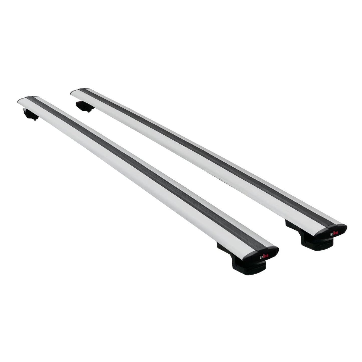 Kompatibel mit Kia Mohave (HM) 2008-2019 BASIC Model Relingträger Dachträger Auto Gepäckträger Grau Aluminium 2 Stangen