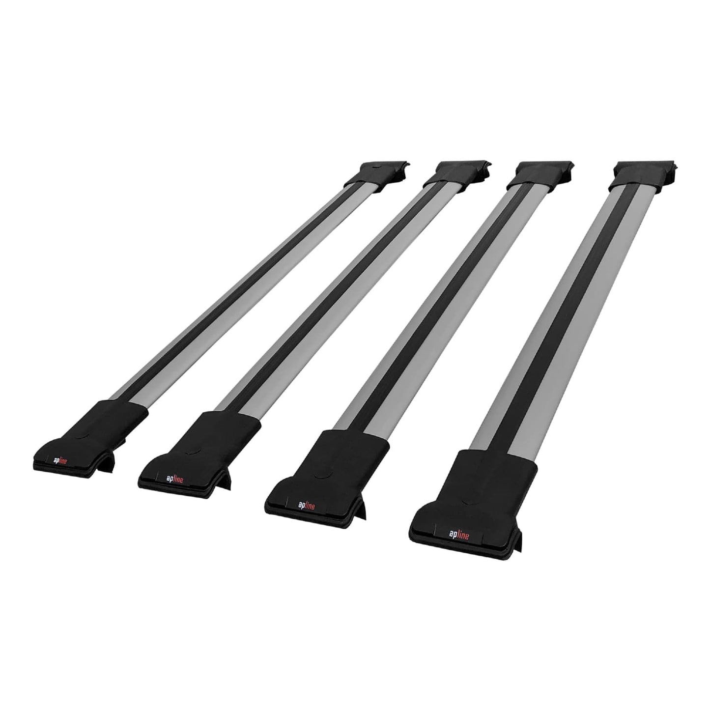 Compatible with Citroen Berlingo 2 (B9) 2008-2018 FLY Model Car Roof Rack Cross Bar Grey Aluminium 4 Bars