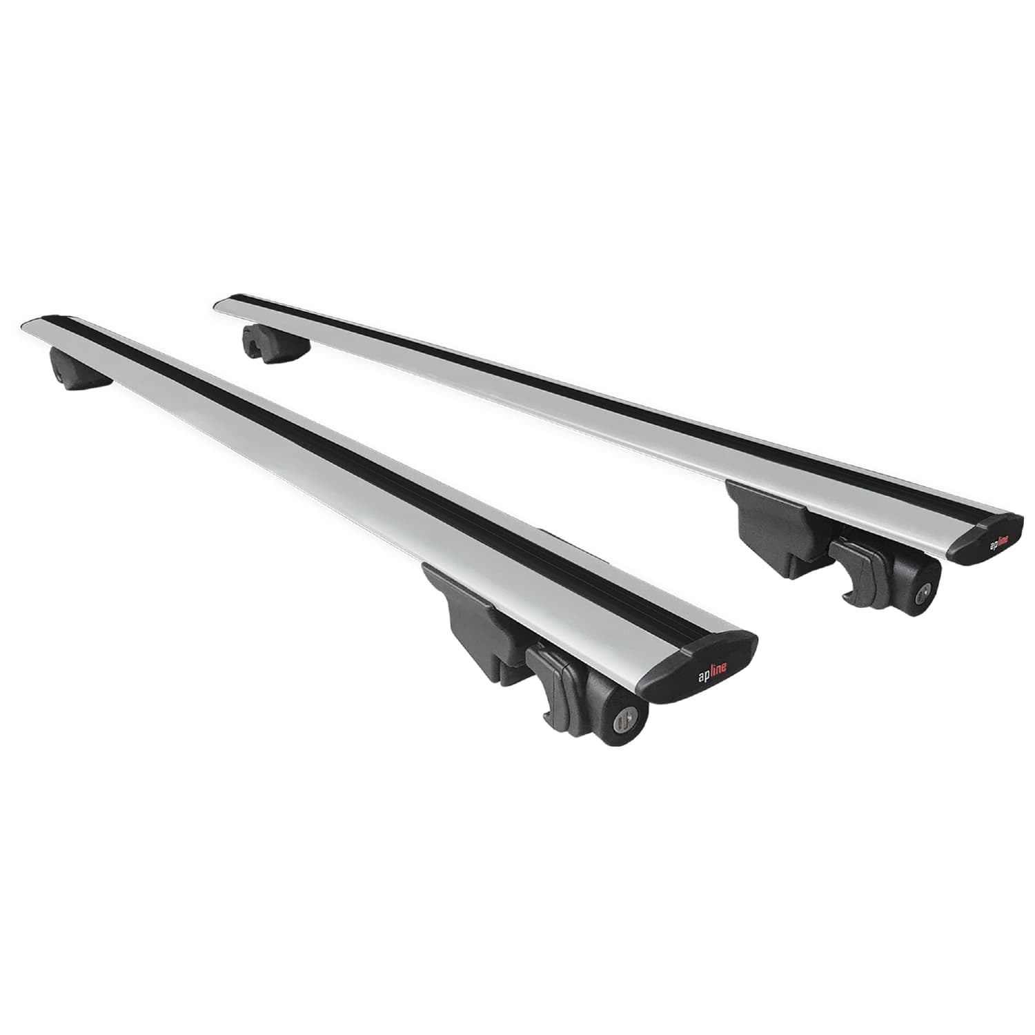 Compatible avec Fiat Egea / Tipo Cross (LIMITED) 2023-2025 HOOK Model Barres de Toit Railing Porte-Bagages de Voiture Gris Aluminium 2 Barres