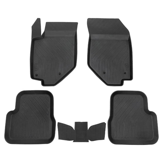 Kompatibel mit Peugeot 208 Schrägheck 2020-2024 4D Gummimatten SCHWARZ