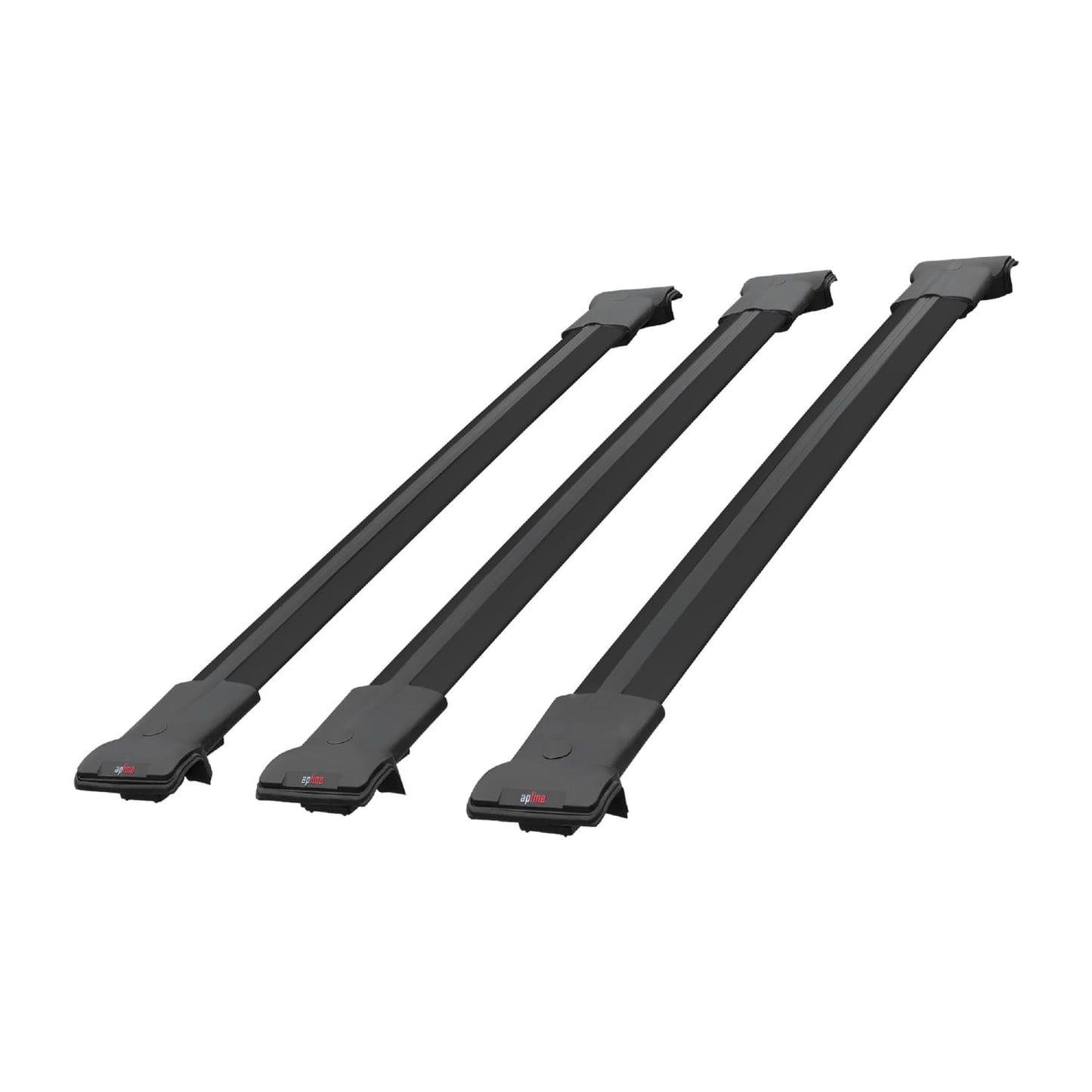 Kompatibel mit Hyundai i20 II Active 2015-2019 FLY Model Relingträger Dachträger Auto Gepäckträger Schwarz Aluminium 3 Stangen